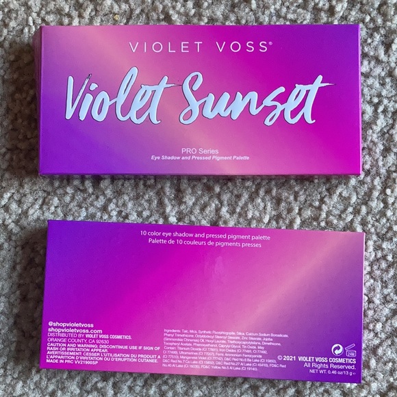 Violet Voss Violet Sunset PRO Series Eyeshadow & Pressed Pigment Palette - Picture 10 of 12